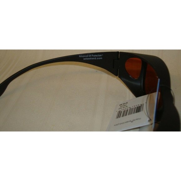 Solar Shield Beyond Blue Fits Over Sunglasses  #25302 Size M/L Lot of 2 Glasses - Picture 9 of 9